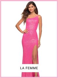 View more Lafemme prom gowns dresses